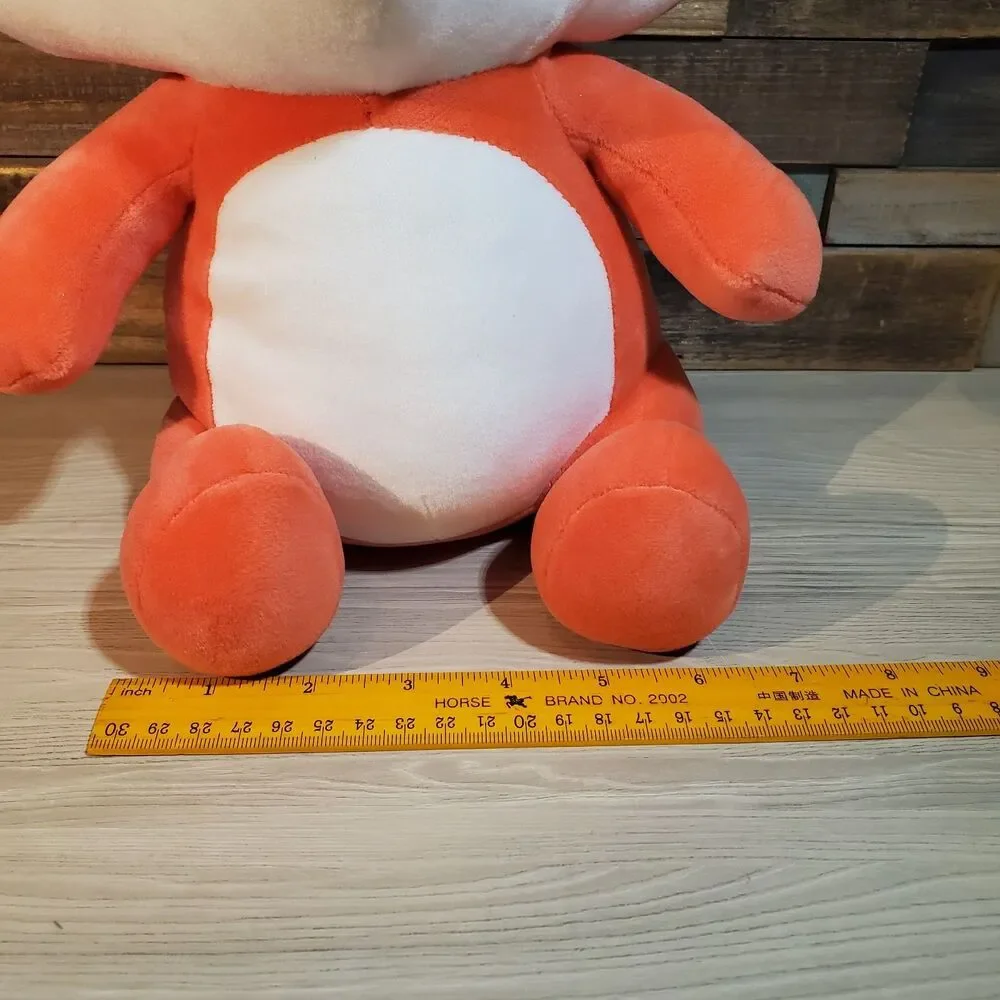 Miniso Life Soft Plush Fox Plush Orange White 12